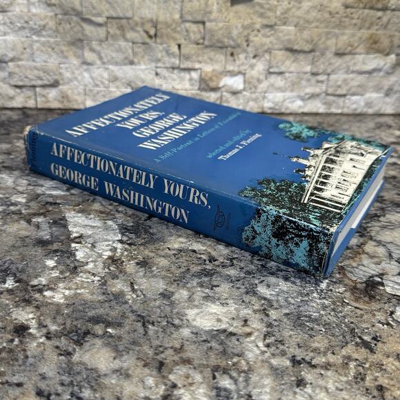 1967 1st Ed Affectionately Yours George Washington By Thomas J Fleming HCDJ Book - Picture 2 of 6